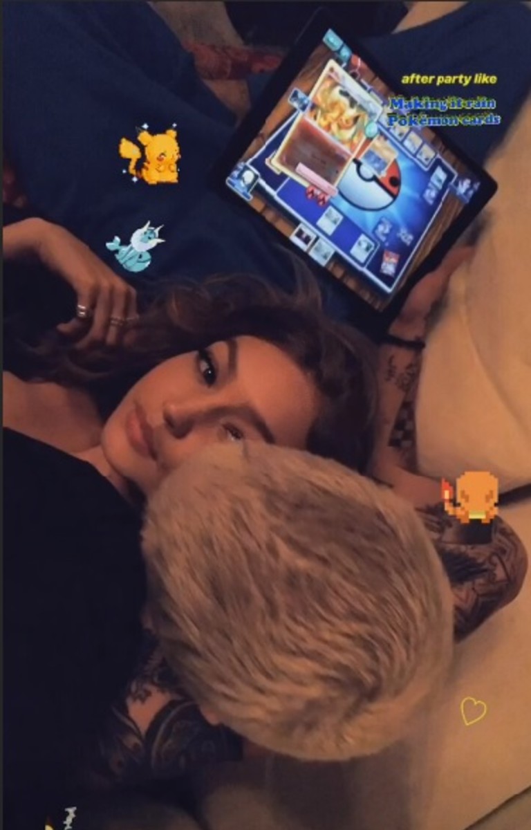Instagram-stories Джиджи Хадид